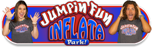 Jumpin Fun Inflata Park Logo